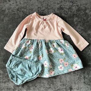 Carter’s Dress and Bloomers Set Size 6 Months